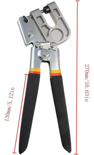 Postes Del Metal Sin Uñas Crimper Con Mango Antideslizante