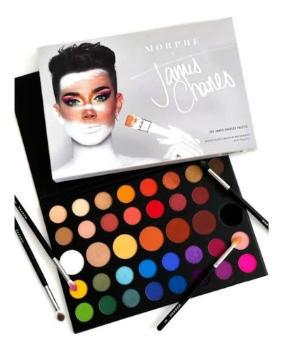 Morphe Paleta De Maquillaje  X James Charles Color De La Sombra 39 Tonos