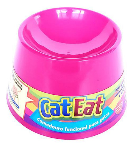 Comedouro Para Gatos Funcional Anti Desperdício E Estresse