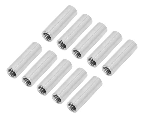 Tuerca De Acoplamiento De Rosca Hembra 1.25 12 L40mm, 10 Pzs