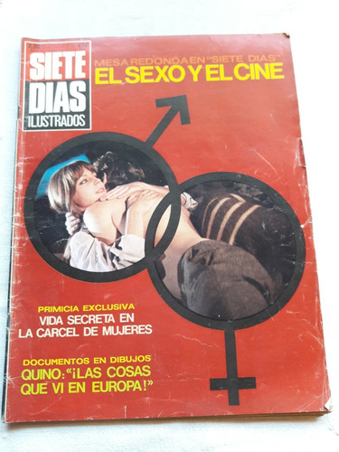 Revista Siete Dias Nº 274 Agosto 1972 Carcel De Mujeres