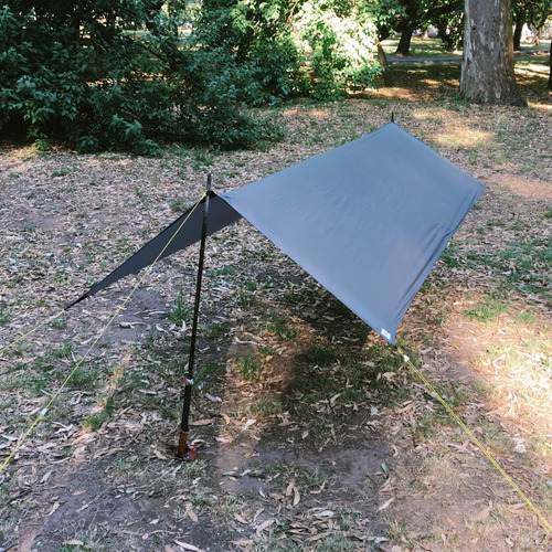 Imagen 4 de 5 de Toldo Tarp De Silnylon Signa Naturae C/ Sellador (s) 270x145