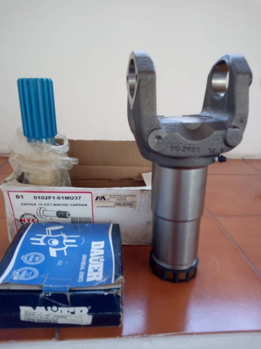 Espiga Macho Cardan, 16 Estrias, 280 Mack