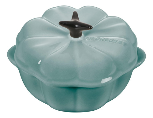 Le Creuset Stoneware Calabaza Petite Cocotte, 12 Oz, Sal Mar