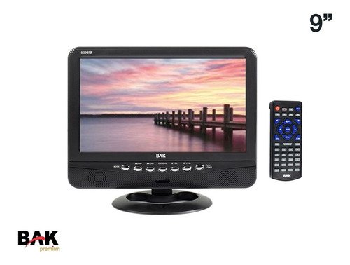 Tv Portátil Bak Isdbt Lcd Digital 9