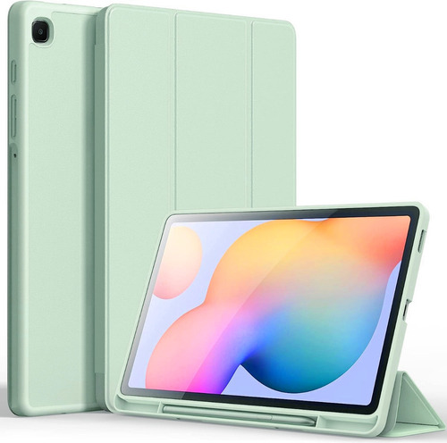 Case Para Galaxy Tab S6 Lite P613 P619 Con Portalápiz Limón