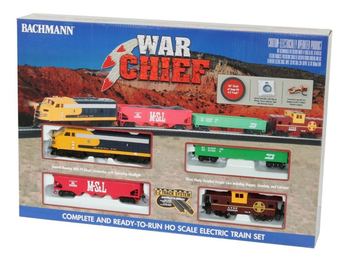 Tren Eléctrico War Chief A Escala Ho Bachmann Trains 