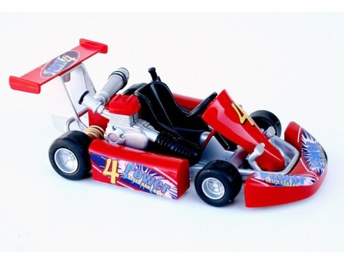 Auto Karting Welly Go Kart F1 De Metal 1:36 En Magimundo!!  