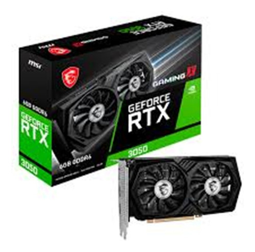 Tarjeta De Video Msi Nvidia Rtx 3050 Gaming X 6gb Gddr6