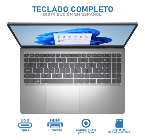 Laptop Dell Inspiron 3535 Ryzen 5 8gb 512g Ssd 15.6 Open Box