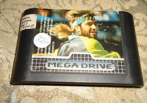 Andre Agassi Tennis Original Tec Toy - Mega Drive