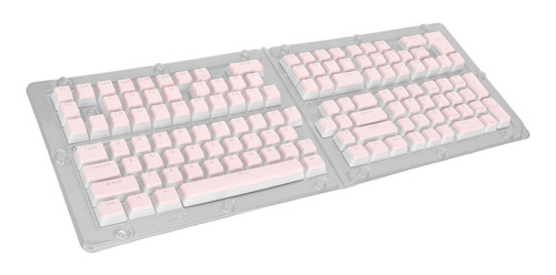 Pbt Keycaps Teclado 129 Llaves Pudding Altura Transparente D