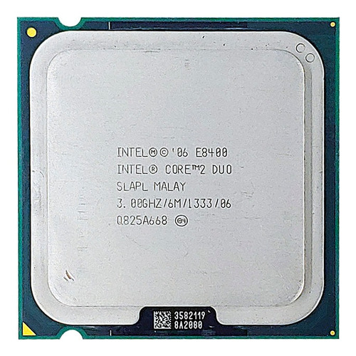 15 E8400 Processador Cpu Intel C2d Lga775 Fsb 1333 Usado