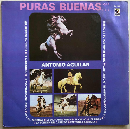 Antonio Aguilar Lp Puras Buenas Vol.2