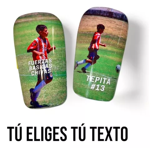 Espinilleras personalizadas del Club de Fútbol para niños y adultos.  Personalizado con tu nombre, número, bandera y escudo del club. -   México