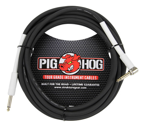 Ph10r - Cable De Instrumento De Guitarra En Ángulo Recto De 