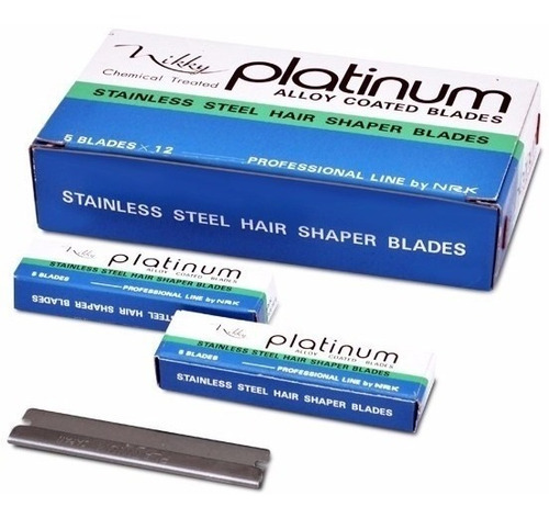 Repuestos Filos Navaja Platinum Nikky X 60 Unidades