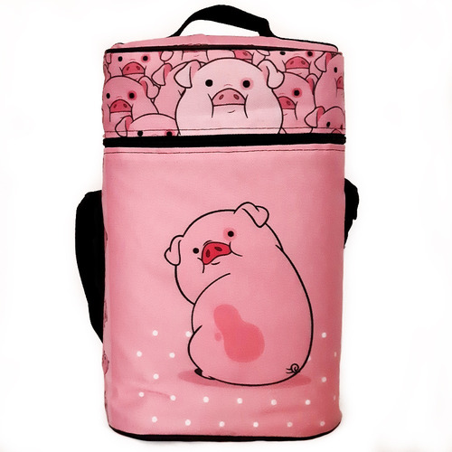 Imagen 4 de 5 de Equipo De Mate Sin Termo Gravity Falls Chanchitos Set Matero