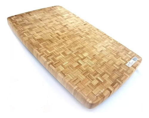 Tabla Picar Cortar Bamboo Bambu Rectangular 50x30 Esp3xh5cm
