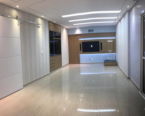 Imagem 3 de 30 de Lindo Apartamento, Totalmente Reformado Em Acabamento De Excelente Qualidade E Bom Gosto.3 Suítes,área De Lazer Completa , Portaria 24 Horas E 3 Vagas Na Garagemem Frente Ao Shoppi - Ap0118 - 68958524