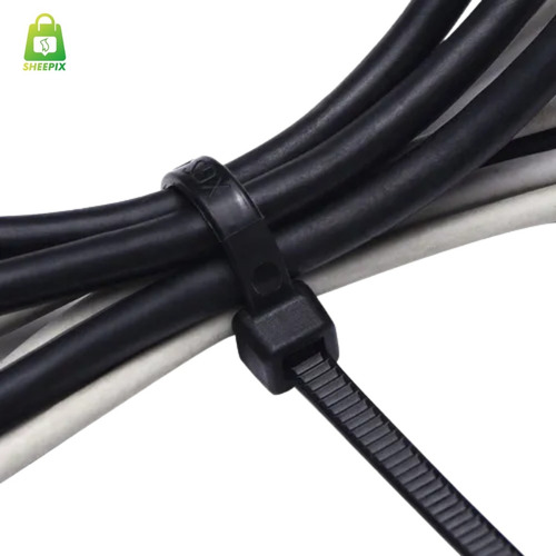 Abraçadeira Nylon Preto 150x3,6mm Pacote Com 100 Unidades