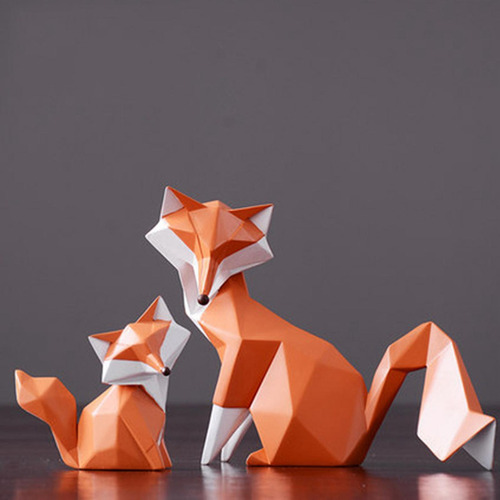 Figuras Geométricas Modernas Estatuas De Animales S