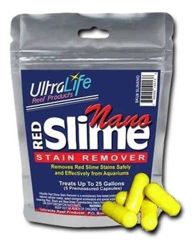 Removedor Algas Ultralife Red Slime Algae Remover Nano 5 Cp