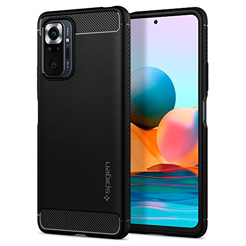 Funda Xiaomi Redmi Note 10 Pro Tpu Flexible Negro Mate