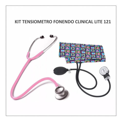 Kit Tensiometro Y Fonendo Prestige Clinical Lite S121 Pink