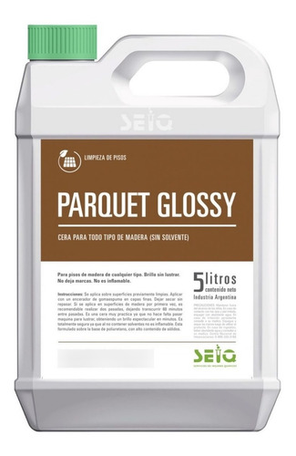 Parquet Glossy Seiq - Cera Para Maderas