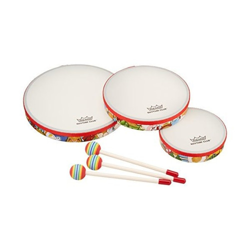 Remo Rh3100-00 3-piece Drum Set Multicolores Club Rítmica Gr