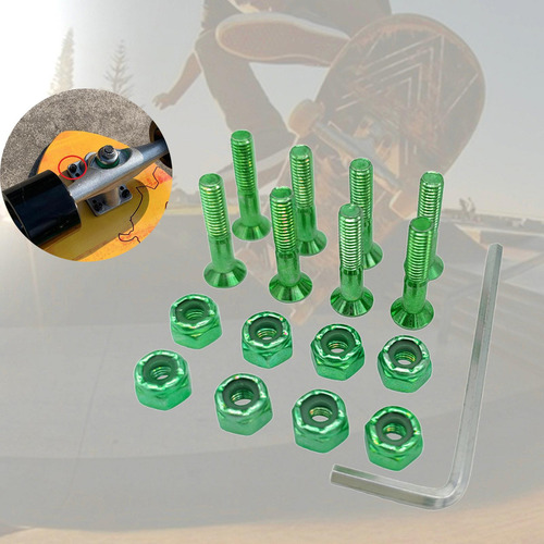 3 Conjunto De Hardware De Substituição Para Skate, 3 Pecas