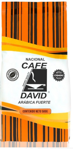 Café David - Tipo Nacional De Chiapas Bolsa 500 Grs