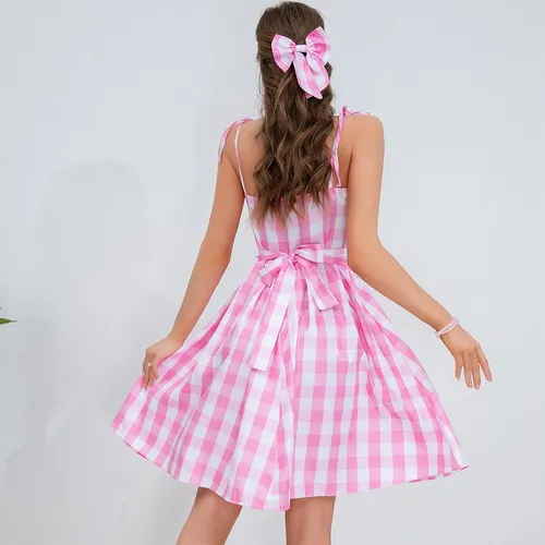 Vestido rosa cheap para adulto