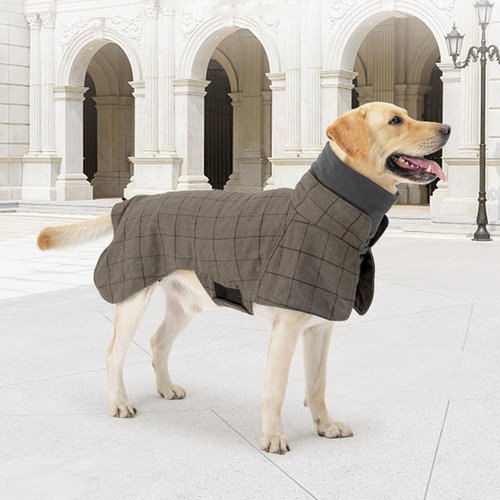 Traje De Abrigo Para Perros Con Orificio Para Arnés Para Xl