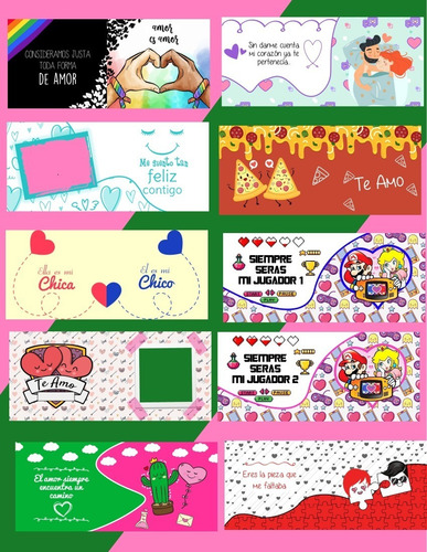 Plantillas Para Tazas Amor Enamorados Modelo 5