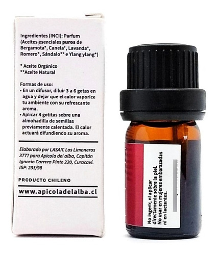 Imagen 3 de 6 de Aceite Esencial Eros Despierta Sentidos 5ml Gotas - Del Alba