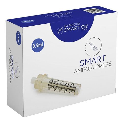 Ampola Descartável Para Caneta Smart Press 0,5ml Smart Gr