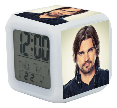 Reloj Despertador Juanes Con Luz Led