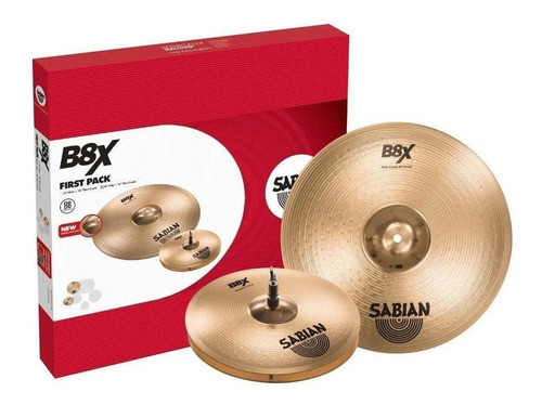 Jgo. De Platillos 14/16hh  Pack Sabian B8x 45011x