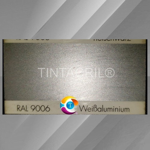 Esmalte Poliuretano Ral 9006 Aluminio Claro X 18 Lts. Brillante