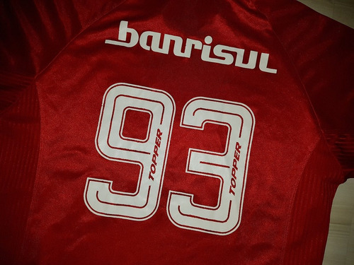 Camisa De Jogo Do Internacional 2002 Topper #93 Banrisul (Usado)