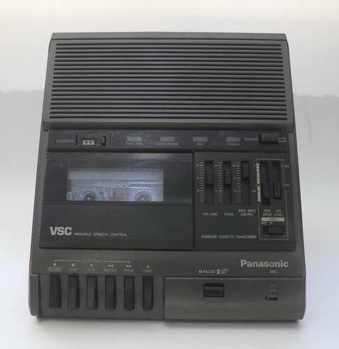 Panasonic Grabadora De Cassette Analógico/transcriptor Rr830 (Usado)