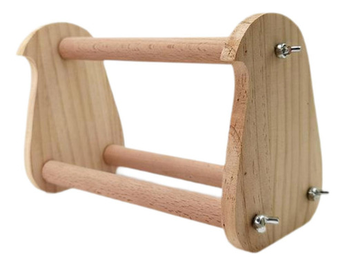 Pájaro De Madera Parrot Perch Rama De Madera Rama De Madera