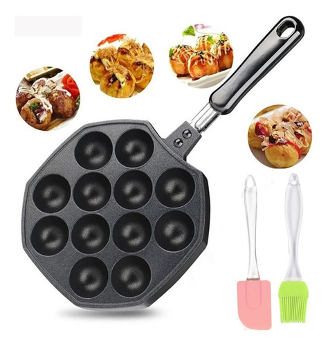 Yo Molde Para Hornear Takoyaki De Aleación De Aluminio De