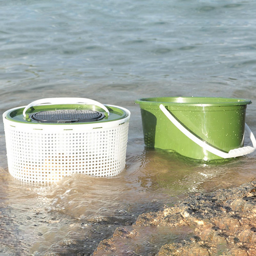 Cubo De Pesca Recipiente De Barril De Cubo De Ovalado 10l