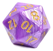 Comprar Dados Dnd De 20 Caras, Dados Poliedricos Gigantes D20, Dados
