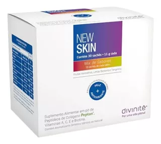 Suplemento Colágeno Sache New Skin Mix Sabores C30 Divinité