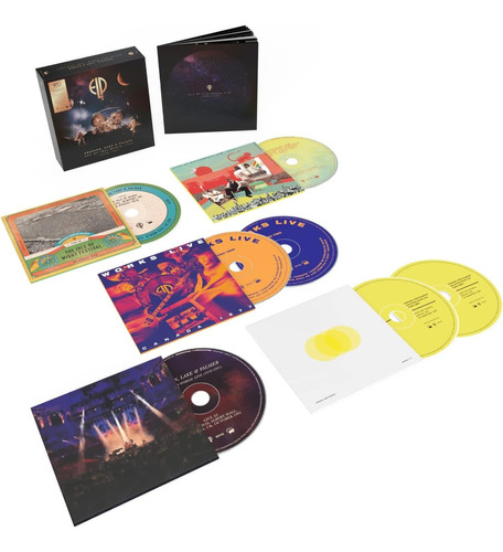 Emerson Lake And Palmer - Out Of This World - Live (1970-1997) - 2021, CD remasterizado en caja, producido por BMG Rights Management LLC