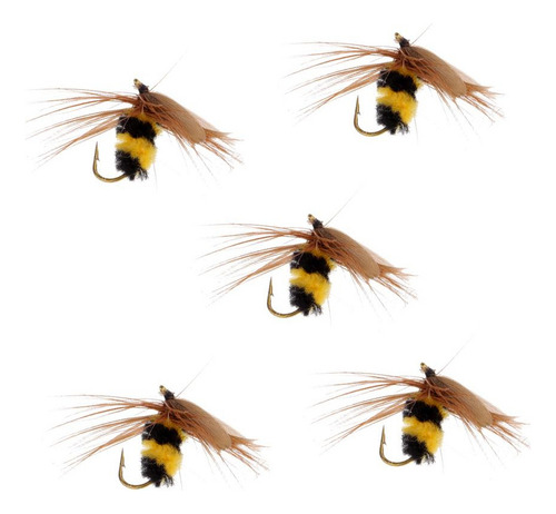 5 Unidades De Vibración Trucha Ninfa Bionic De Swimbait